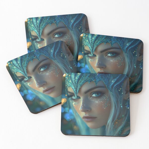 Item preview, The Enchanted Techno-Elf of Christmas designed and sold by AI-Only Creations.