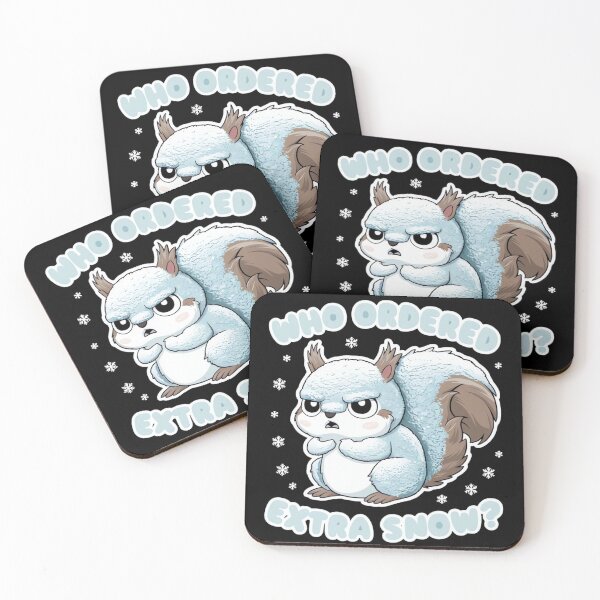 Item preview, Frozen Squirrel - Who Ordered Extra Snow? designed and sold by ARTReMi.