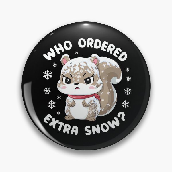 Item preview, Frozen Squirrel - Who Ordered Extra Snow? designed and sold by ARTReMi.