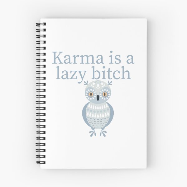 Item preview, karma is lazy designed and sold by doracreations.