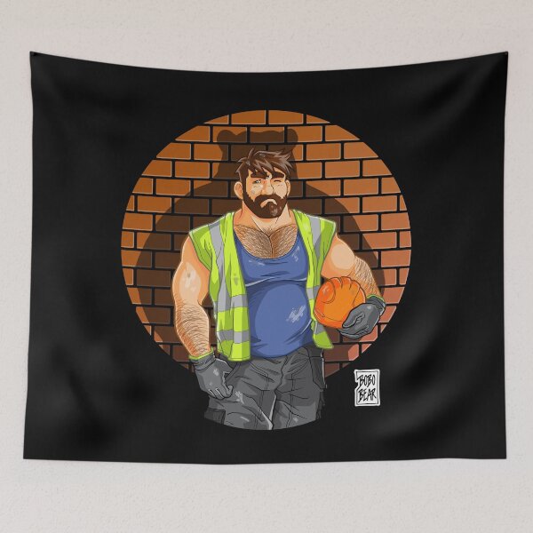 Item preview, ADAM LIKES WORKWEAR - Brickwall Collection designed and sold by bobobear.