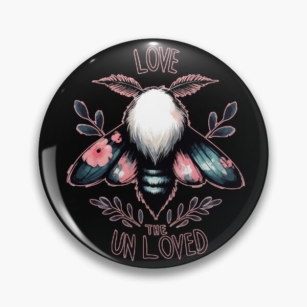 Item preview, Love The Unloved Floral Moth Watercolor designed and sold by TomFrontierArt.