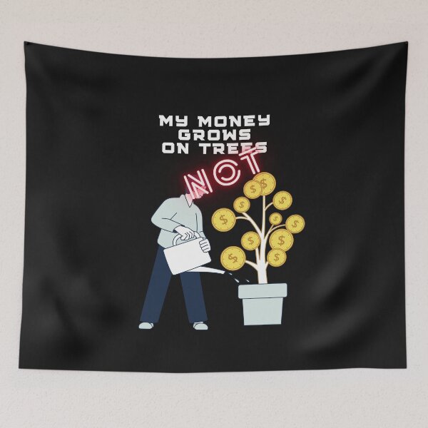 Item preview, My Money Grows On Trees Funny Logging T-shirt Gifts Idea For Arborists Lugger Shirt designed and sold by MarlenaMadlen.