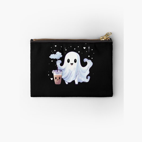 Item preview, Cute Ghost drinking coffee designed and sold by SMARTKIT  DESIGNAGENCY.