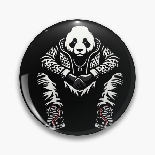 Item preview, Cartoon Urban Panda Rhythmic Vibes Art designed and sold by Yas_oma.