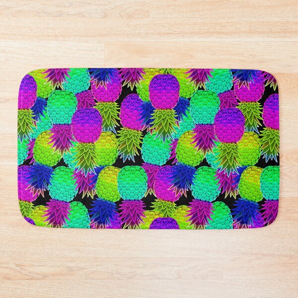 Item preview, Upside Down Neon Pineapple Pattern | IYKYK Vibrant Lifestyle designed and sold by JLEmporium.