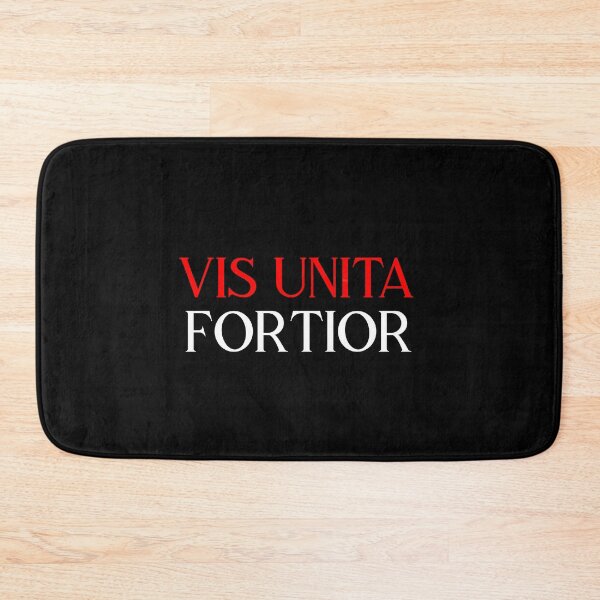 Item preview, Vis Unita Fortior white red designed and sold by VRedBaller.