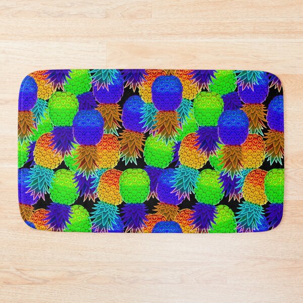 Item preview, Upside Down Neon Pineapple Pattern | IYKYK Vibrant Lifestyle designed and sold by JLEmporium.