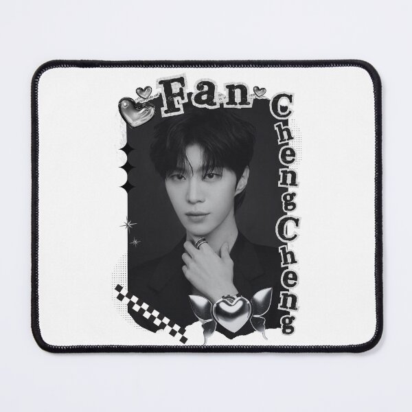 Item preview, Fan Chengcheng C-Drama Actor Black and White Collage Design designed and sold by AJUNICE STUDIO.
