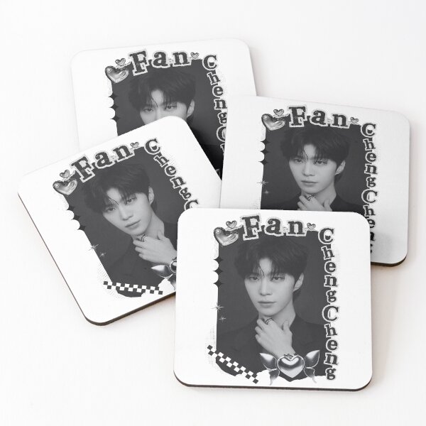 Item preview, Fan Chengcheng C-Drama Actor Black and White Collage Design designed and sold by AJUNICE STUDIO.
