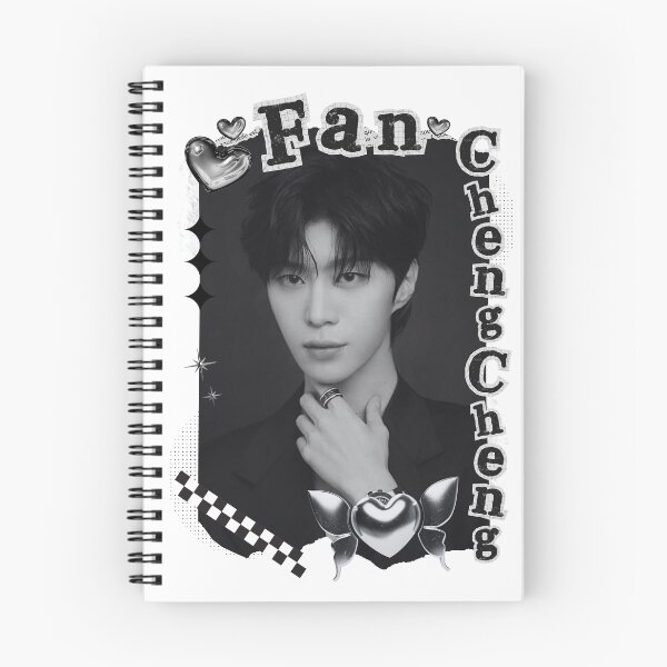 Item preview, Fan Chengcheng C-Drama Actor Black and White Collage Design designed and sold by AJUNICE STUDIO.