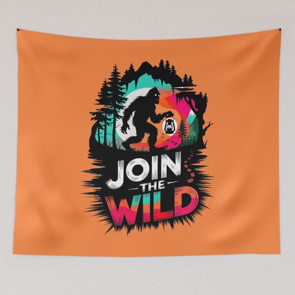 Item preview, Join The Wild Bigfoot Hunter designed and sold by TheArtOfPat.