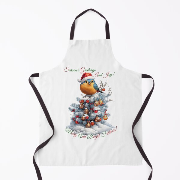 Item preview, Season's Greetings Bird, Holiday Cheer Art, Christmas Bird Design, Festive Winter Illustration designed and sold by BukkyStory.