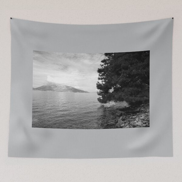 Item preview, Pine by the sea, monochrome designed and sold by paulboizot.