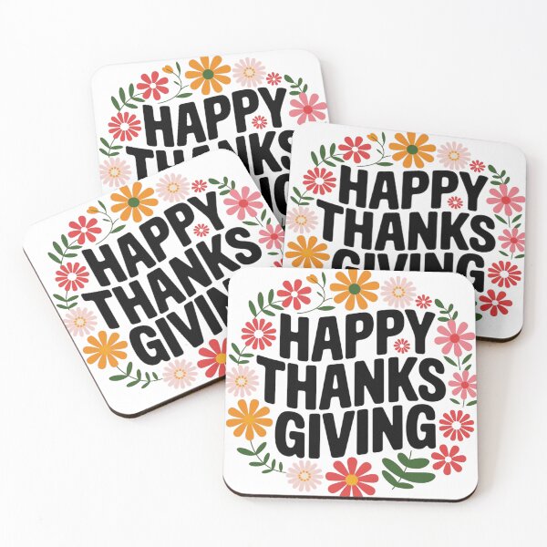 Item preview, Happy thanks giving with flowers  designed and sold by SouadShopArt.