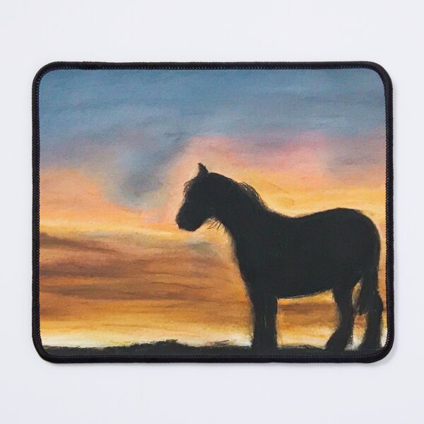 Item preview, Horse at sunset designed and sold by NathBros.