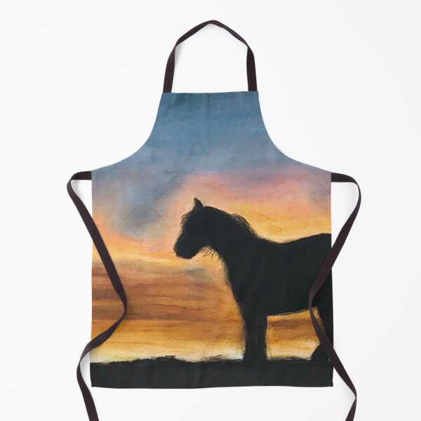 Item preview, Horse at sunset designed and sold by NathBros.