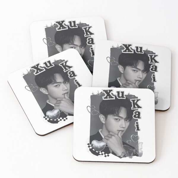 Item preview, Xu Kai C-Drama Actor Black and White Collage Design designed and sold by AJUNICE STUDIO.