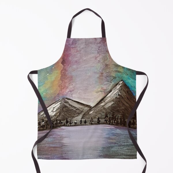 Artikelvorschau, Farben des Nordlichts in den Rocky Mountains entworfen und verkauft von painttime.