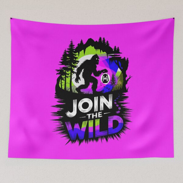 Item preview, Join The Wild Bigfoot Hunter designed and sold by TheArtOfPat.