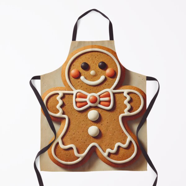 Item preview, YUMMY RETRO GINGERBREAD MAN COOKIE designed and sold by Arts4U.