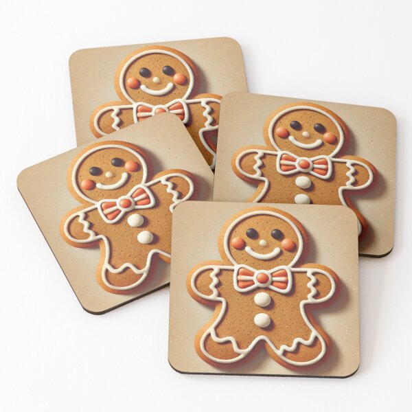 Item preview, YUMMY RETRO GINGERBREAD MAN COOKIE  designed and sold by Arts4U.