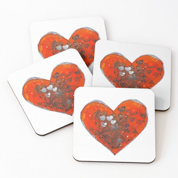 Item preview, Heart Painting by Artist Chris Paul designed and sold by ChrisPaulArt.