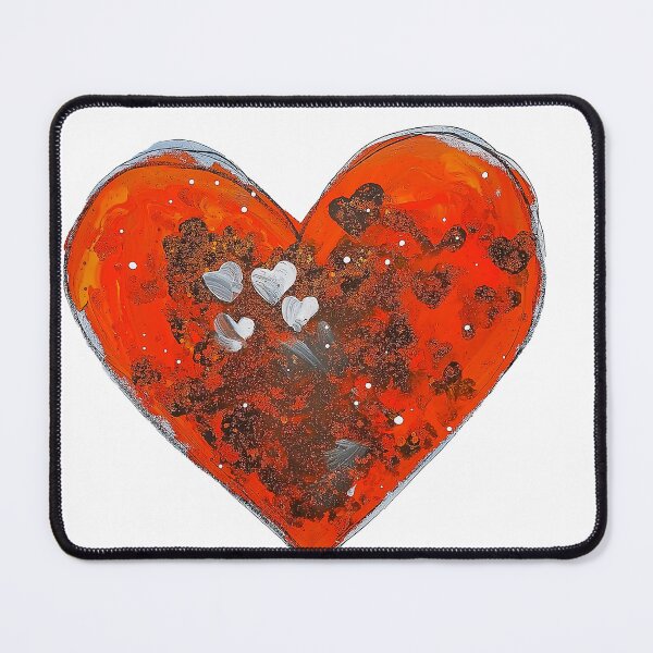 Item preview, Heart Painting by Artist Chris Paul designed and sold by ChrisPaulArt.