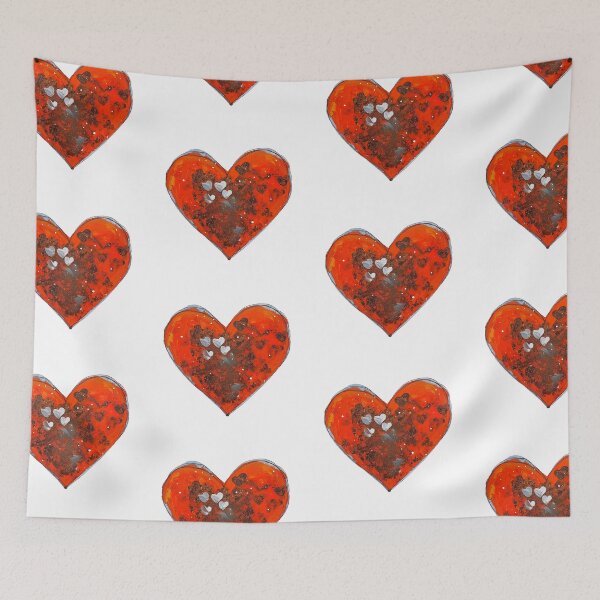 Item preview, Heart Painting by Artist Chris Paul designed and sold by ChrisPaulArt.