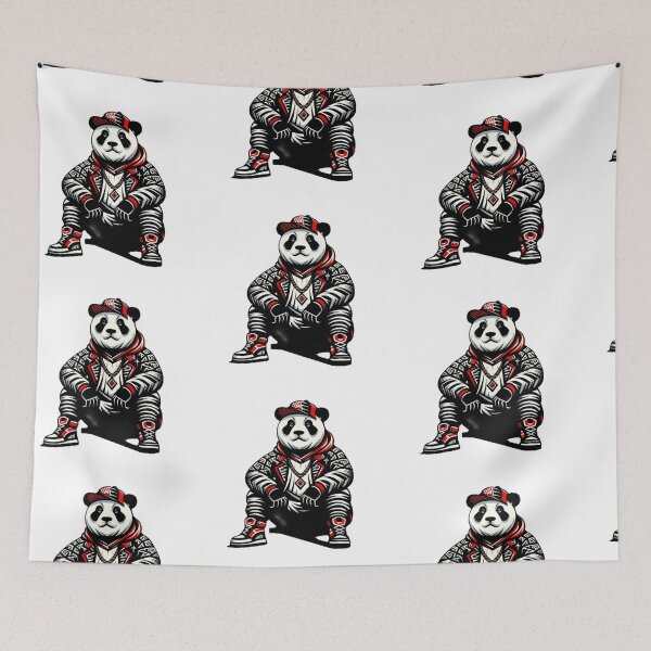Item preview, Cartoon Stylish Urban Panda Vibes  designed and sold by Yas_oma.