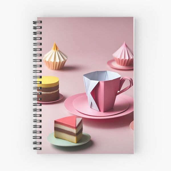 Item preview, Origami Art - Tea Time Delight: A Perfect Pairing of Elegance and Sweetness designed and sold by ArtfulFolds.