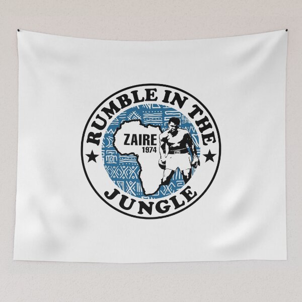 Item preview, Rumble in the Jungle boxing Muhammad Ali vs George Foreman designed and sold by DesignMonster.