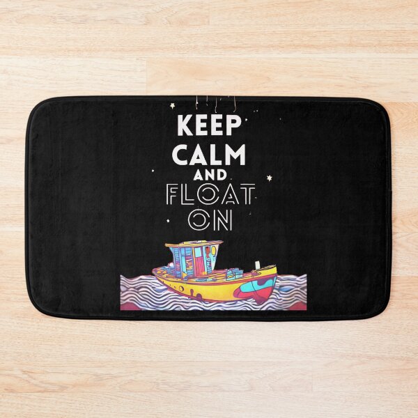 Item preview, keep calm and float on designed and sold by TriForceDesign.
