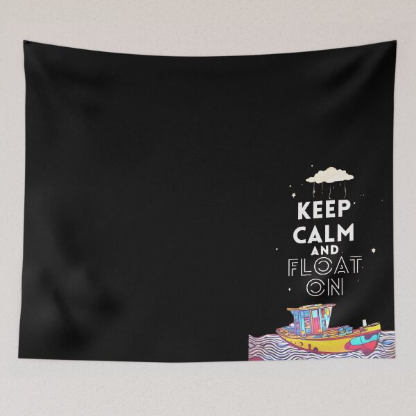 Item preview, keep calm and float on designed and sold by TriForceDesign.