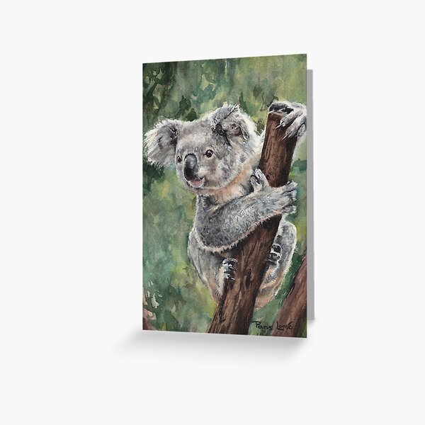 Koala Bear Greeting Card