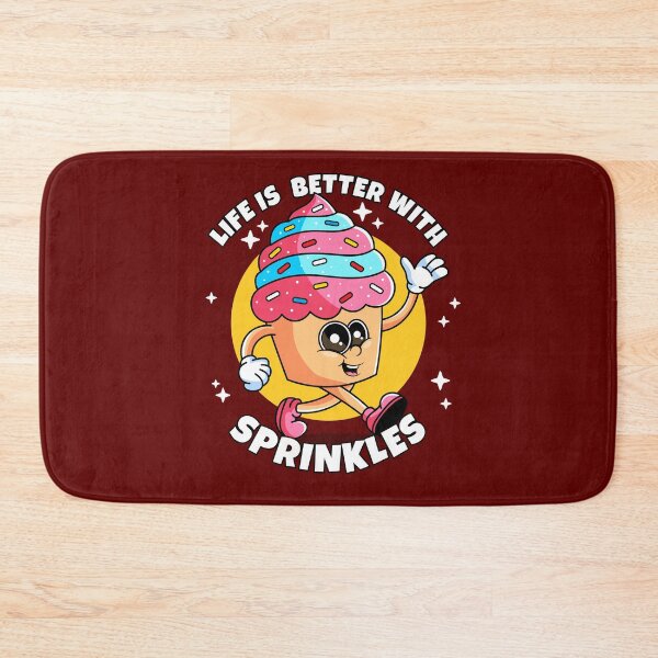Item preview, Life is better with sprinkles cupcake designed and sold by messy-nessie.