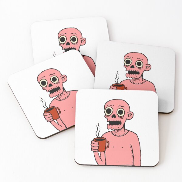 Item preview, Good Morning! Zombie Coffee Design - Bold Sketch with a Psychedelic Twist designed and sold by Bleak Shirt.