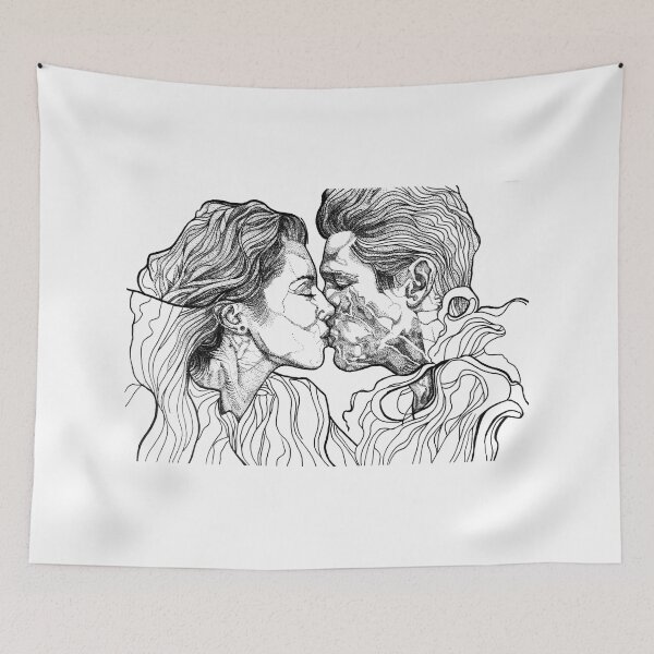 Item preview, Eternal Merge, ink on paper, 21-29cm,2024 designed and sold by oanaunciuleanu.