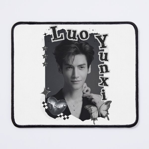 Item preview, Luo Yunxi C-Drama Actor Black and White Collage Design designed and sold by AJUNICE STUDIO.