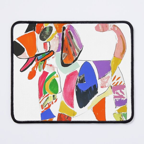 Item preview, Abstract Colorful Playful Dog designed and sold by ChrisPaulArt.