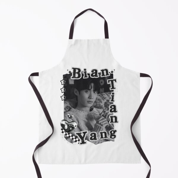 Item preview, Bian Tian Yang C-Drama Actor Black and White Collage Design designed and sold by AJUNICE STUDIO.