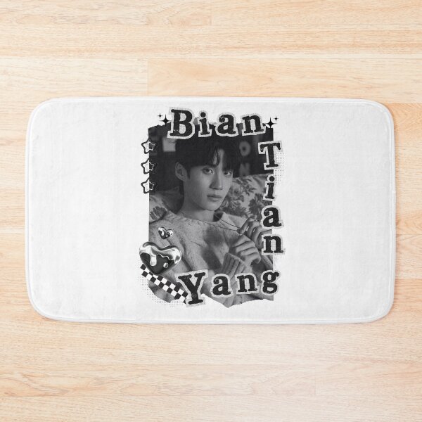 Item preview, Bian Tian Yang C-Drama Actor Black and White Collage Design designed and sold by AJUNICE STUDIO.