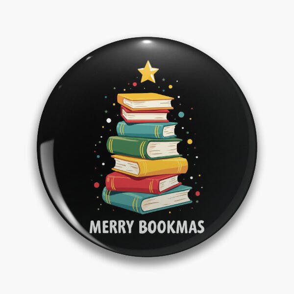 Item preview, Merry Bookmas - Holiday Cheer for Book Lovers designed and sold by HandicraftArt.