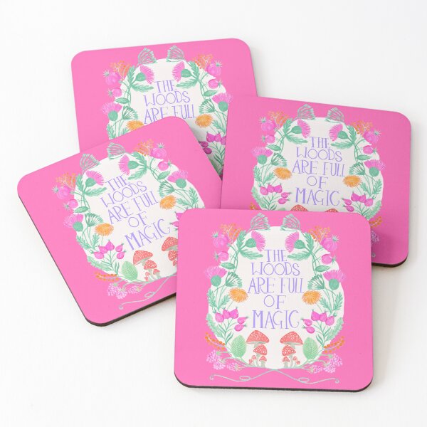 Item preview, The Woods Are Full of Magic - Enchanted Forest Illustration designed and sold by Jemma Jamie Skidmore.