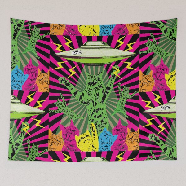 Item preview, Trippy Kitty designed and sold by moon70star-m70s.