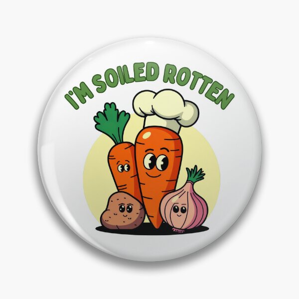 Item preview, I'm Soiled Rotten: A Whimsical Veggie Gathering designed and sold by elynne9.