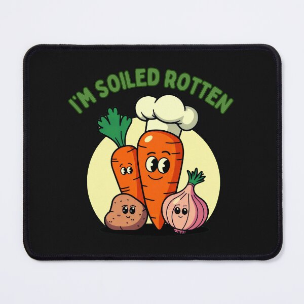 Item preview, I'm Soiled Rotten: A Whimsical Veggie Gathering designed and sold by elynne9.
