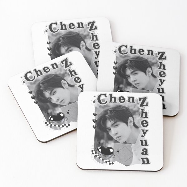 Item preview, Chen Zheyuan C-Drama Actor Black and White Collage Design designed and sold by AJUNICE STUDIO.