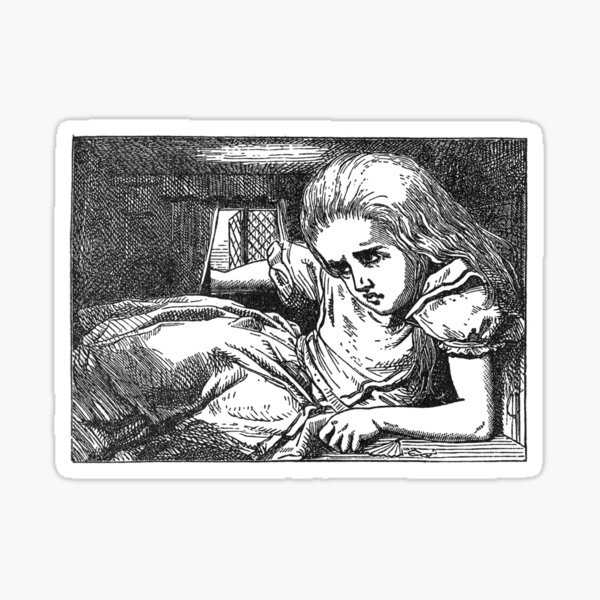 Alice in the House Sticker