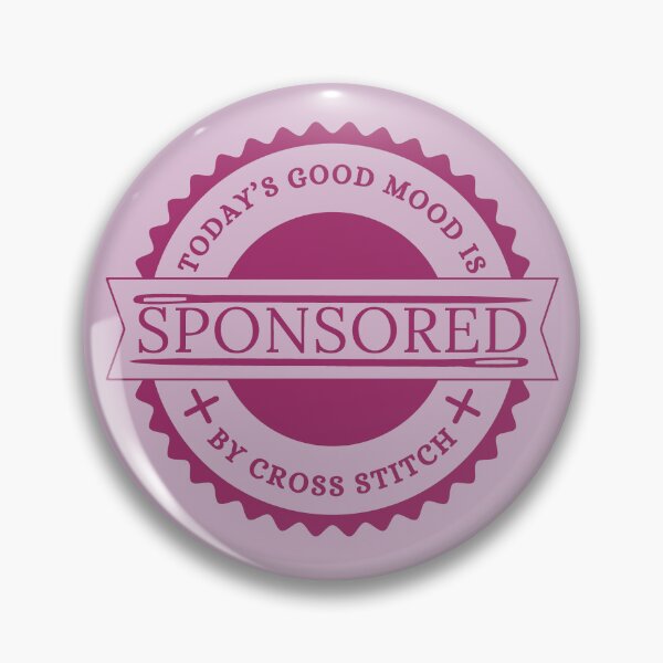 Item preview, Today's Good Mood is Sponsored by Cross Stitch - Cross Stitch Lover designed and sold by Wiss2Arts.